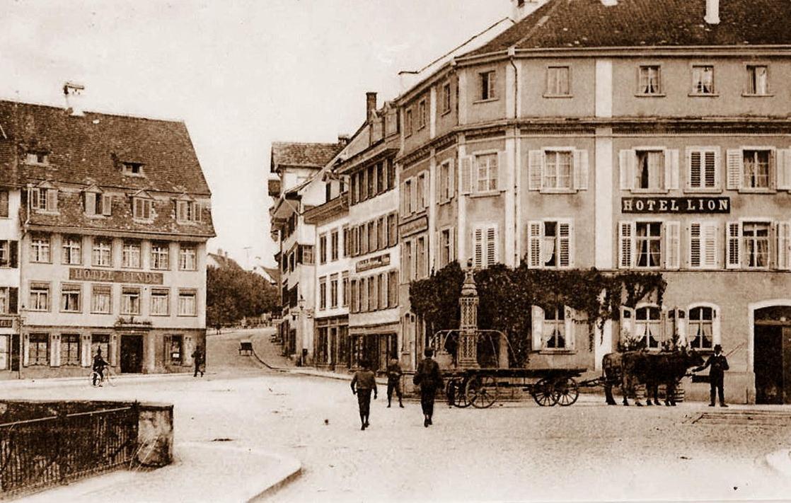 Hotel Le Lion - Self Check-In Bischofszell エクステリア 写真